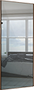 Dark Walnut Frame Mirror 914mm