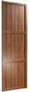 Shaker Light Walnut 3 Panel 762mm