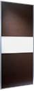 Fineline Wenge/White glass/Wenge 914mm