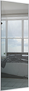Silver Frame Mirror 762mm