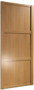 Shaker Windsor Oak 3 Panel 914mm