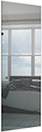 White Frame Mirror 762mm