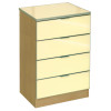 | GLASS FRONT & TOP | 4 Drawer Chest | 5 Widths | 16 wood 26 Glass finishes | | GLASS FRONT & TOP | 4 Drawer Chest | 5 Widths | 16 wood 26 Glass finishes |