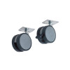 Set of 2 Wheels / Castors (Silver) Set of 2 Wheels / Castors (Silver)