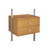 550mm Aura Drawer unit (Oak) & Brackets 550mm Aura Drawer unit (Oak) & Brackets