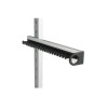 Aura Sliding Tie Rack (Silver) Aura Sliding Tie Rack (Silver)
