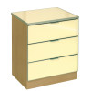 | GLASS FRONT & TOP | 3 Drawer Chest | 5 Widths | 16 wood 26 Glass finishes | | GLASS FRONT & TOP | 3 Drawer Chest | 5 Widths | 16 wood 26 Glass finishes |