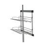 Aura Sliding Shoe Rack (Silver) Aura Sliding Shoe Rack (Silver)