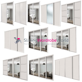 Purchase Cashmere Mirror Shaker Sliding Door Kits All Sizes