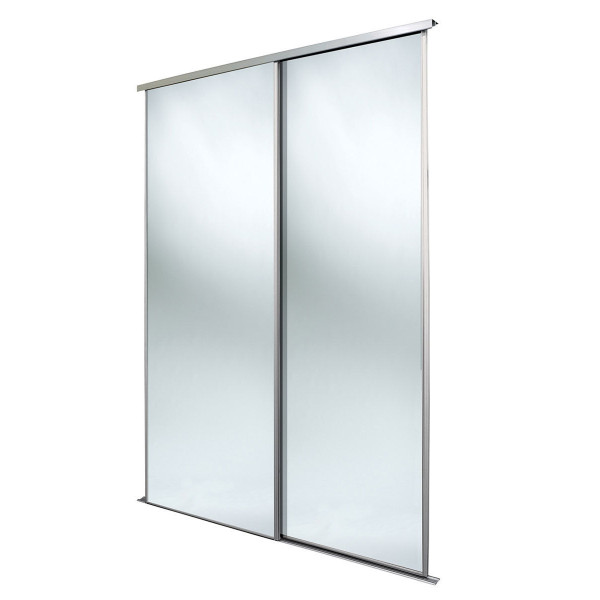 Purchase 2 X Stanley Design Silver Frame Mirror Doors