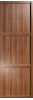 Shaker Walnut Panel 762mm [Shaker] Standard Sliding Wardrobe Door