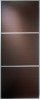 Wideline Wenge 3 Panel 914mm Sliding Wardrobe Door