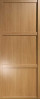 Shaker Windsor Oak 3 Panel door Oak  914mm [Shaker] Standard Sliding Wardrobe Door