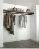 SpacePro Shelf & Hangerbar - up to 2400mm of shelving and hanging