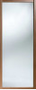 Shaker Walnut Mirror 914mm [Shaker] Standard Sliding Wardrobe Door