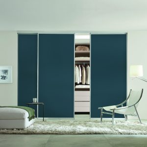 Double sided walk through sliding wardrobe doors