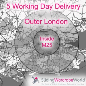 Sliding Wardrobe Doors - London and South East Express Delivery