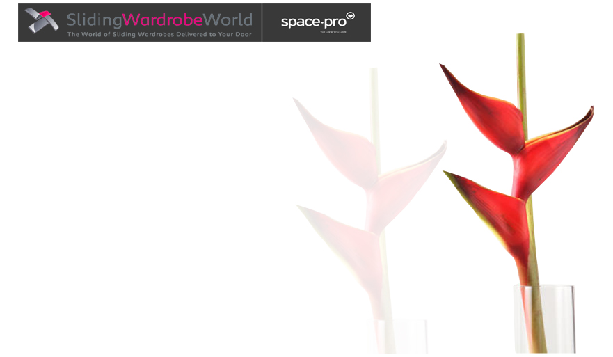 Pure White Glass - Sliding Wardrobe World™ SpacePro™