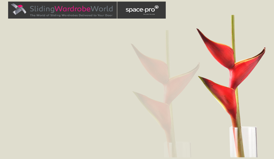 Soft/Arctic White Glass - Sliding Wardrobe World™ SpacePro™