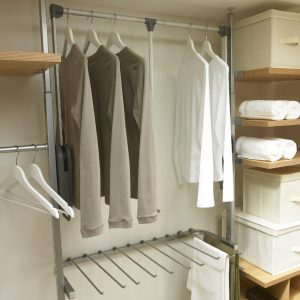 Aura Walk in wardrobe trouser rack