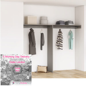 Sliding Wardrobe Interior - Quick London Delivery