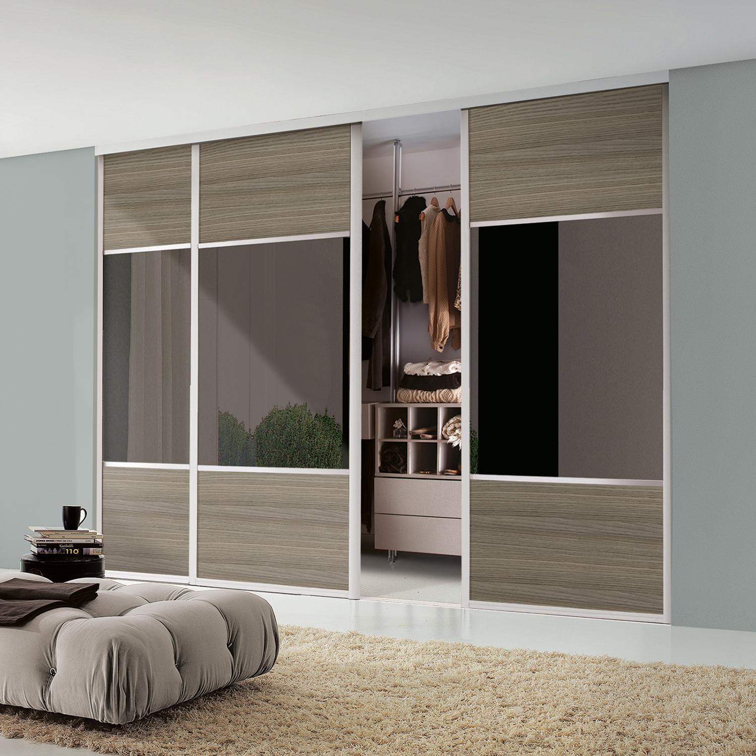 Curved sliding wardrobe deals doors