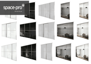 SpacePro sliding wardrobe door kits