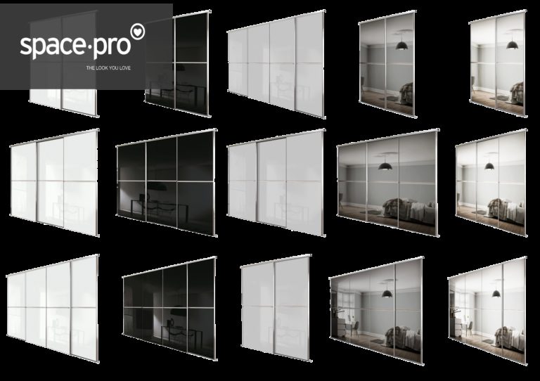 SpacePro sliding wardrobe doors kits - Sliding Wardrobe World