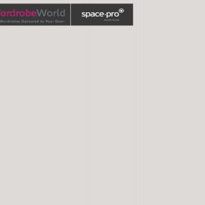 Dove Grey MFC - Sliding Wardrobe World™ SpacePro™