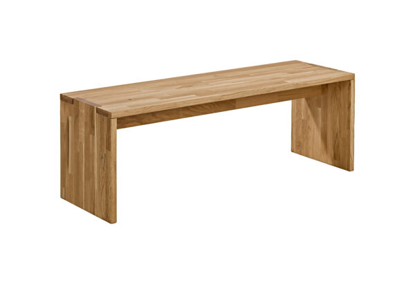 FEEL end-of-bed bench in Solid Oak