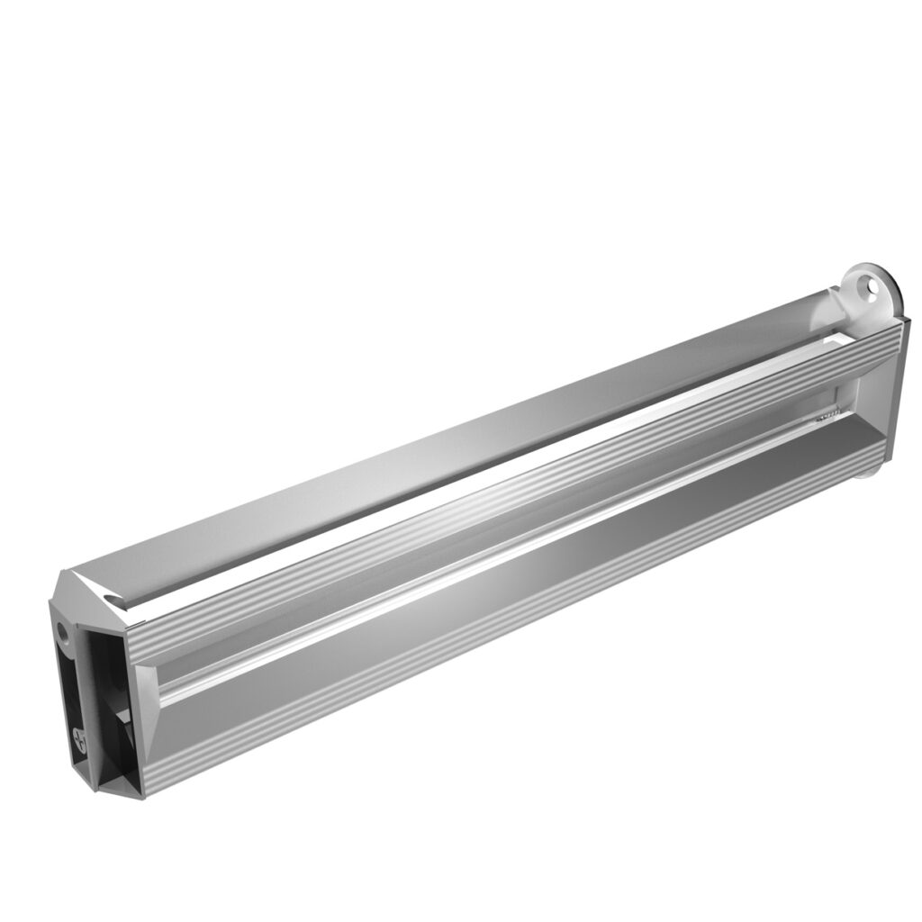 Alume / Relax Stanchion wall support Sliding Wardrobe World