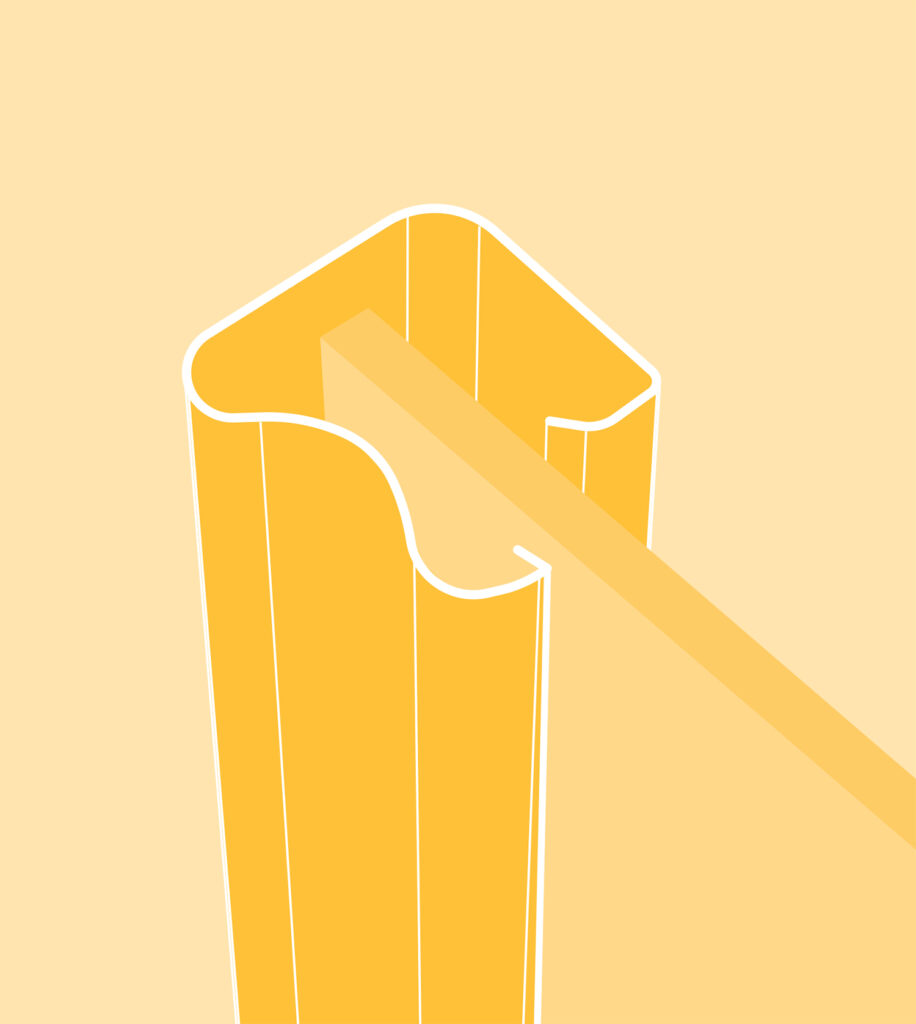 1 x Classic Single Panel Standard Size Sliding Wardrobe Doors