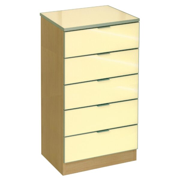 | Bespoke Drawer Chests | GLASS FRONT & TOP | 4 Widths | 2,3,4,5 & 6 Drawers | Bespoke Combinations | - Image 3