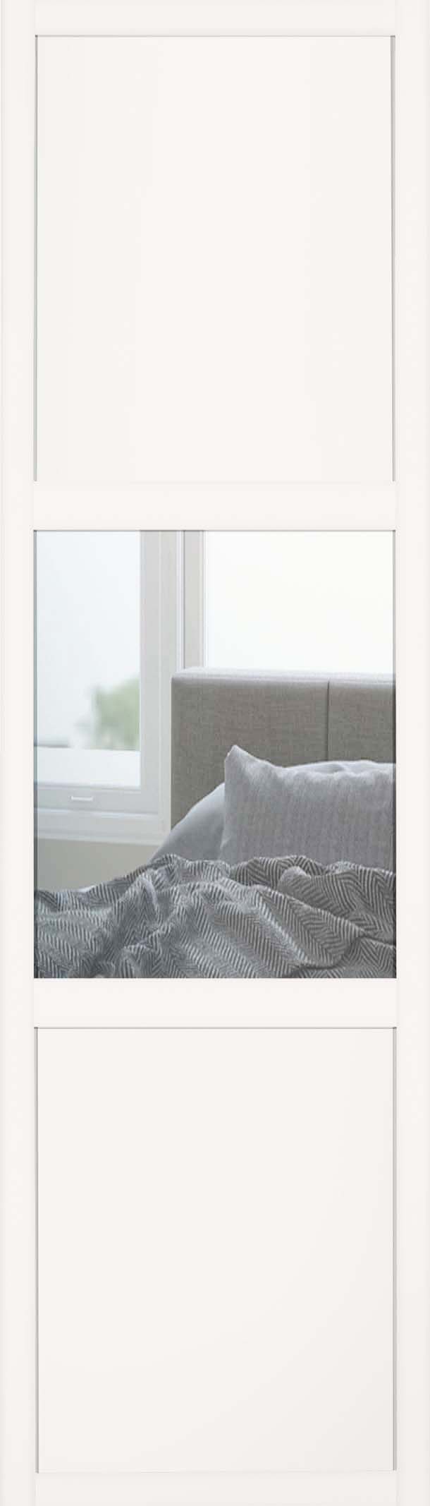 Shaker Wideline, DOVE GREY framed, DOVE GREY/MIRROR/DOVE GREY 610mm