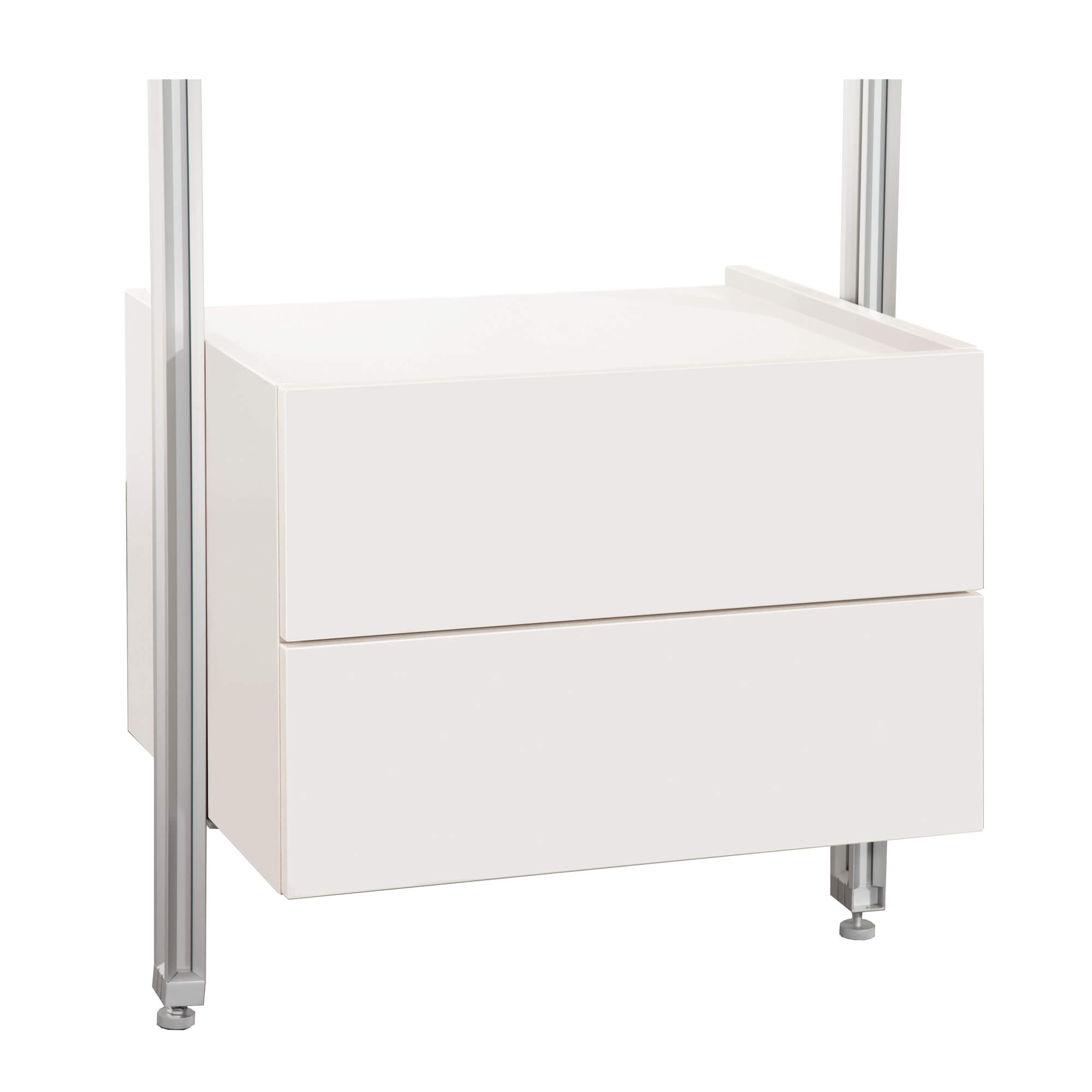 White Relax Drawer 550mm wide