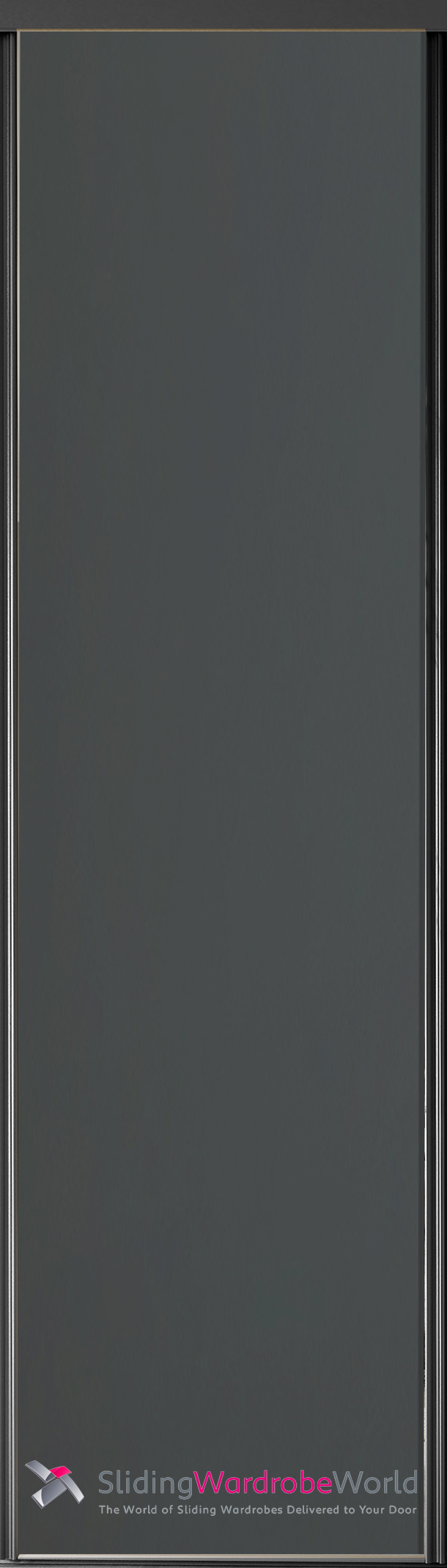 Heritage GRAPHITE Sliding PANEL Door 610mm with FREE Track set