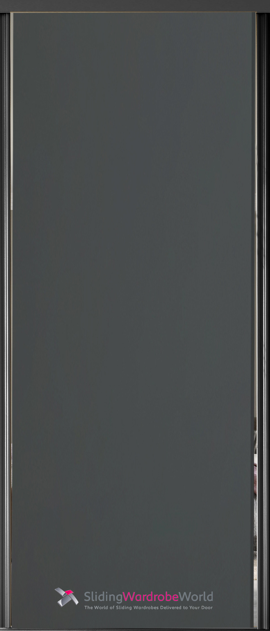 Heritage GRAPHITE Sliding PANEL Door 914mm with FREE Track set