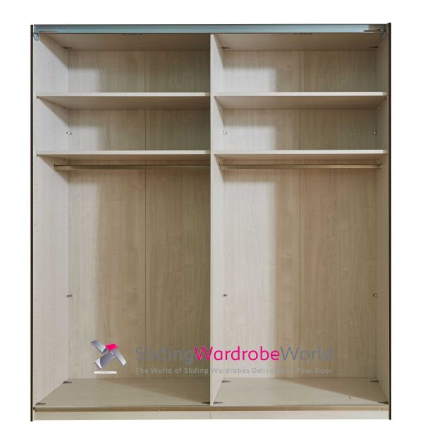 Complete Sliding Wardrobe Interior 2 Doors