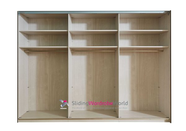 Complete Sliding Wardrobe Interior 3 Doors