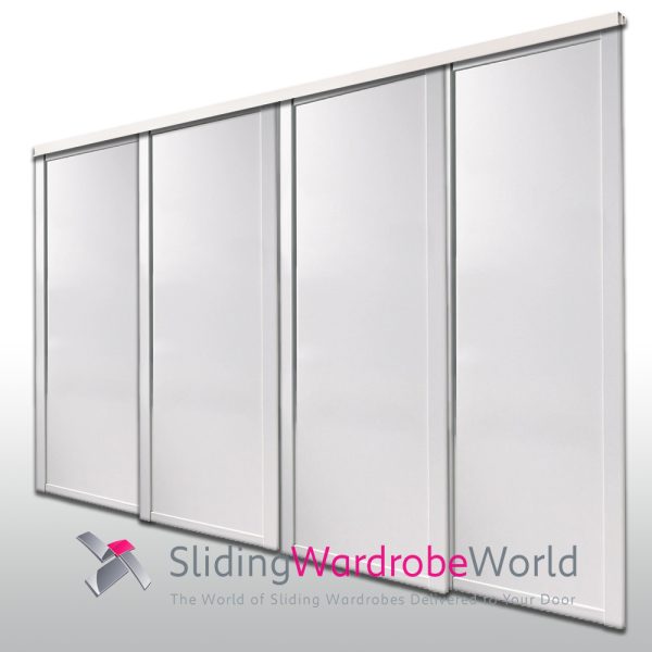 4 Shaker White Panel Doors 914mm