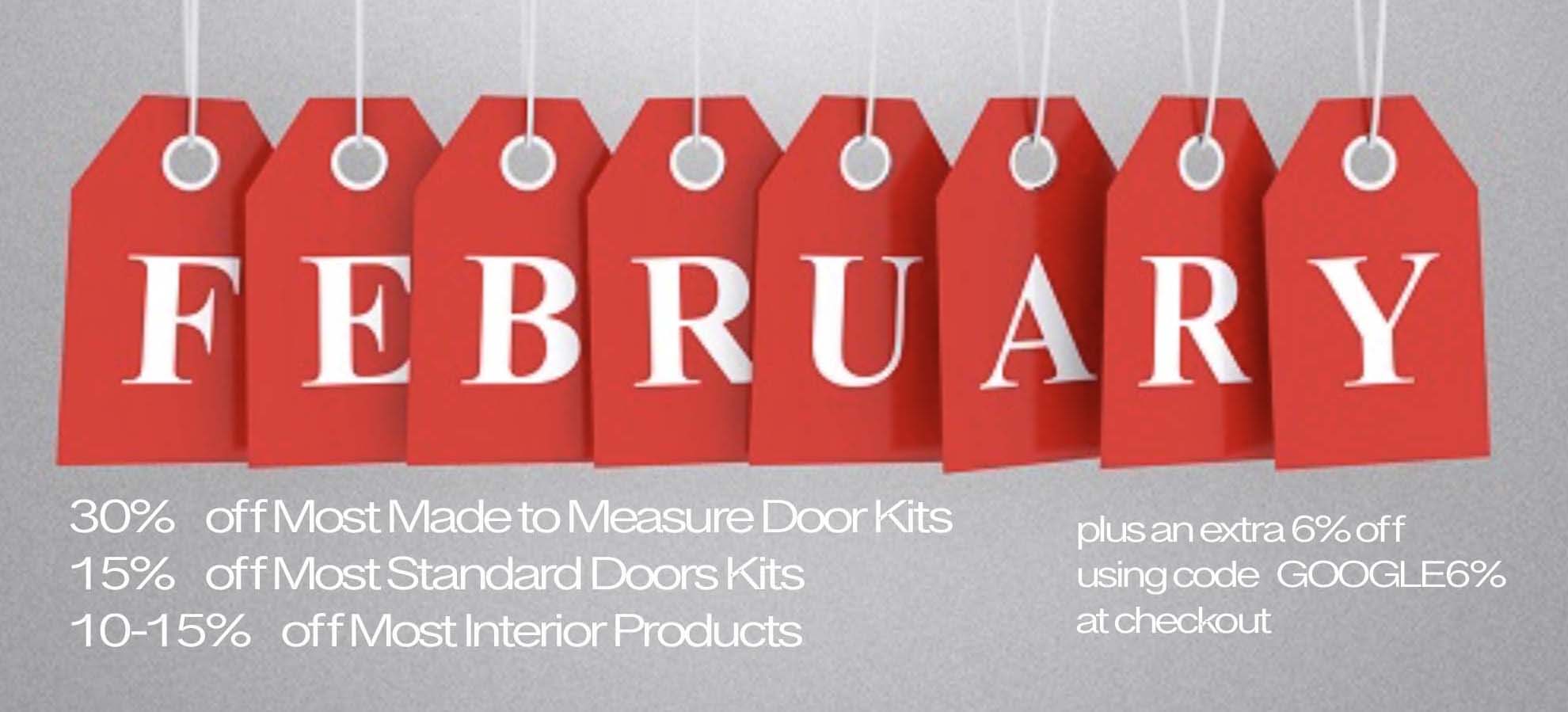 Sliding Wardrobe World February Sale