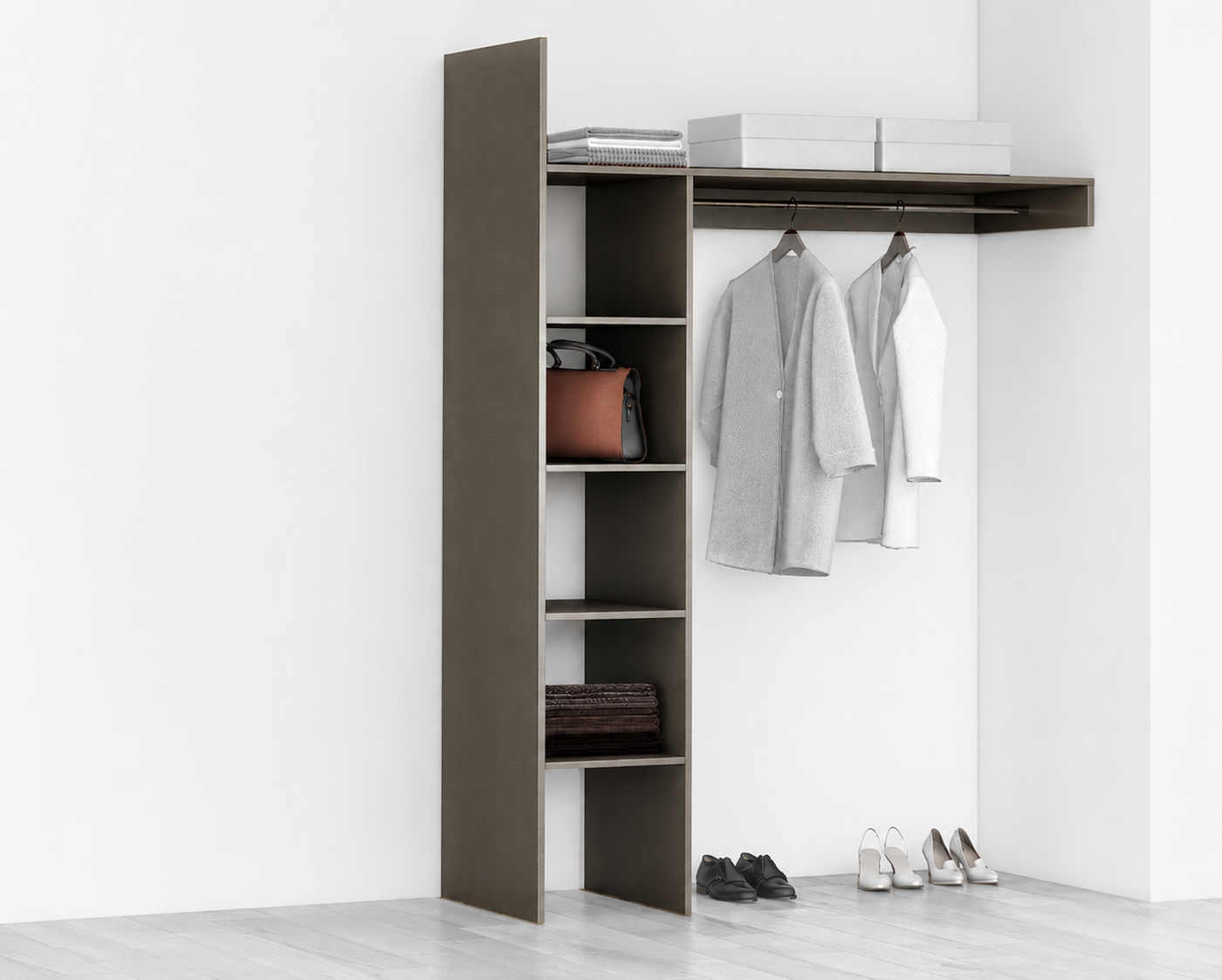 EGGER Economy Interior Tower and Shelf Kit Single Hanging